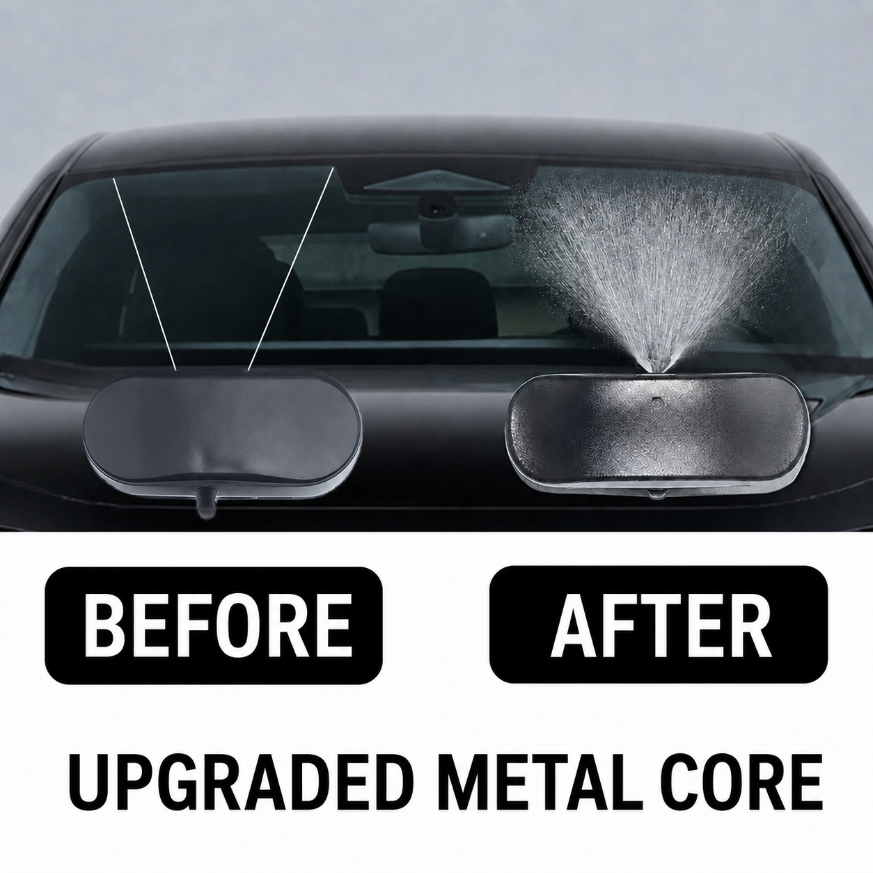Fan-Pattern Mist Windshield Washer Nozzle Upgrade — Compatible with Porsche Vehicles