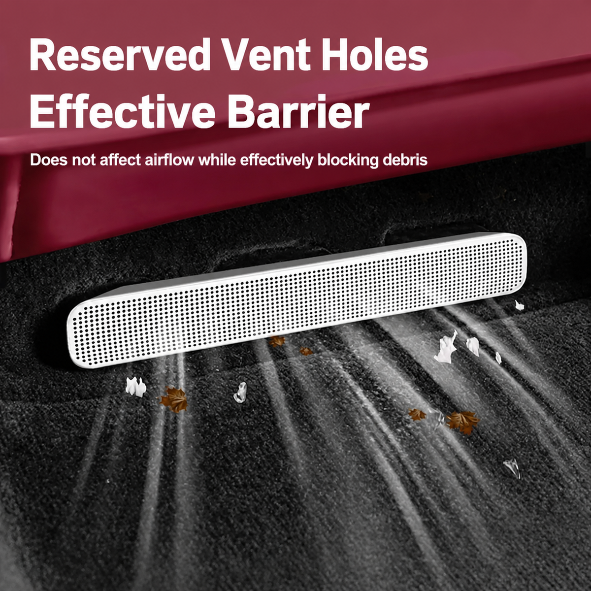 Under-Seat Air Vent Guards — for Porsche Cayenne, Panamera & Macan